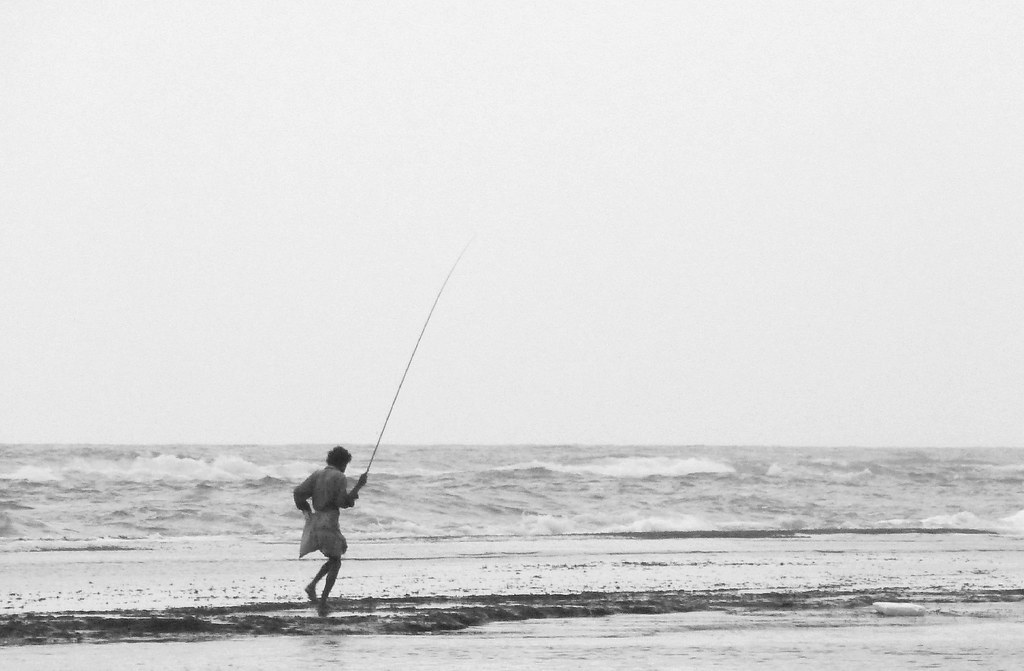 Lone fisherman. Moragalla, Sri Lanka by Jon Gudorf Photography, on Flickr