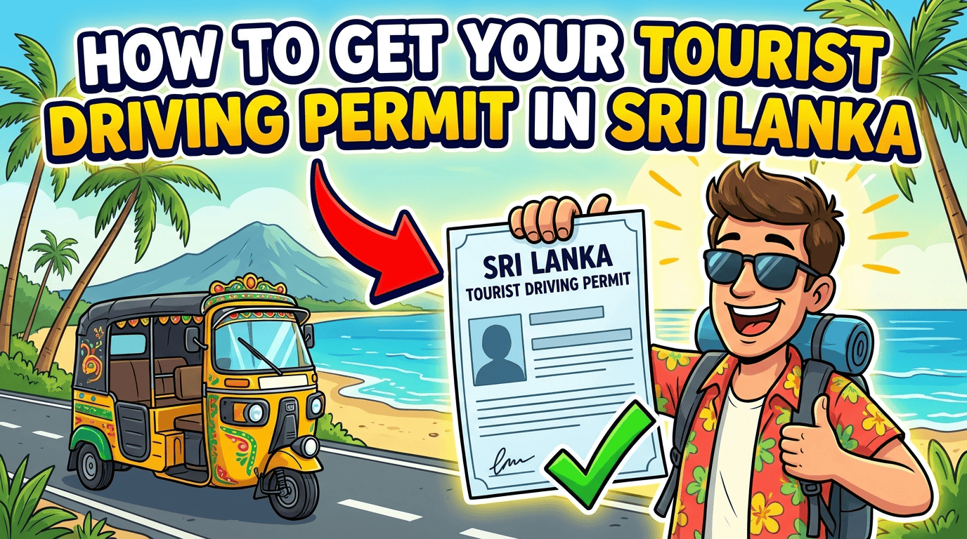 How to Get Your Tourist Driving Permit in Sri Lanka 2026