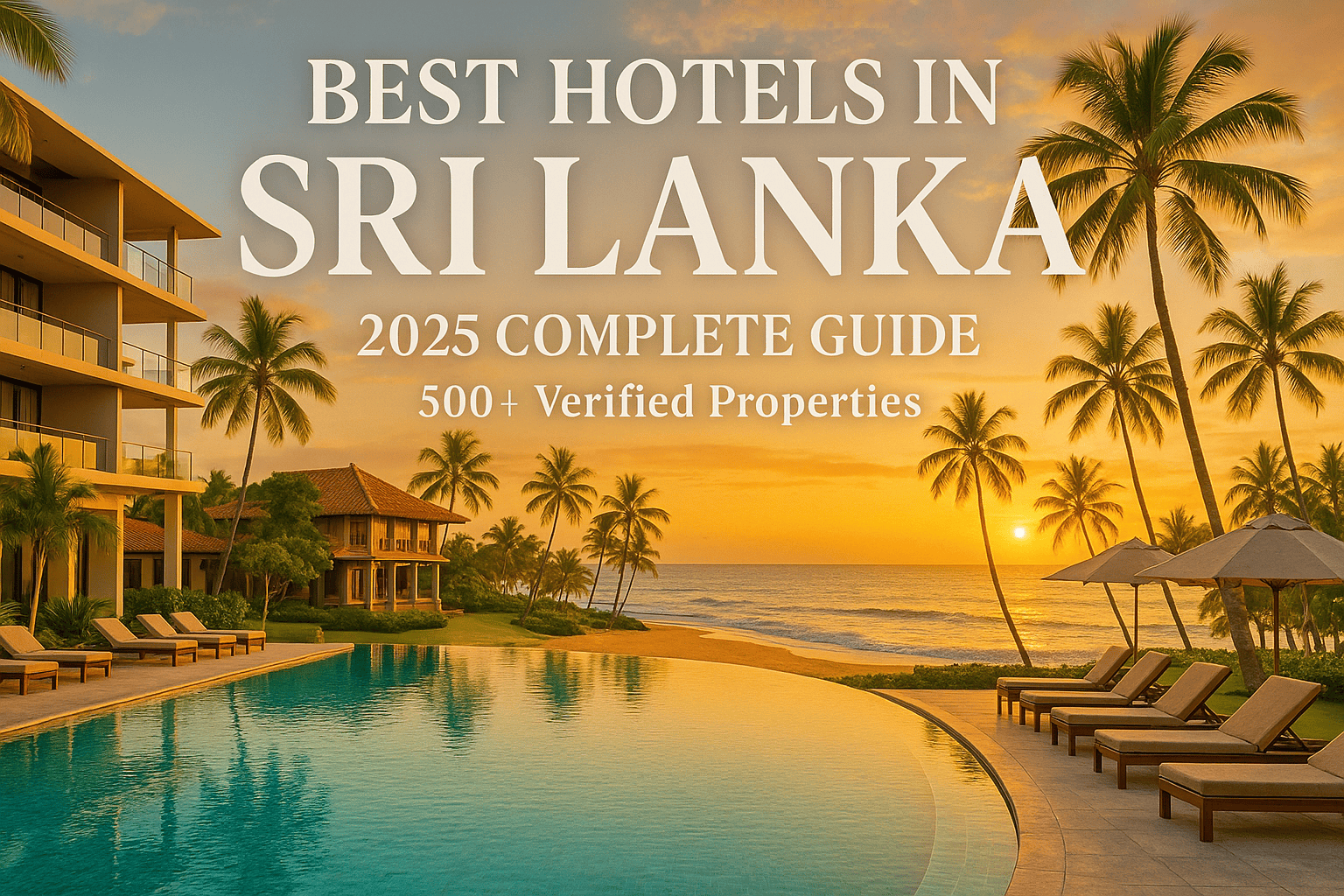 Best Hotels in Sri Lanka 2026: 500+ Verified Properties