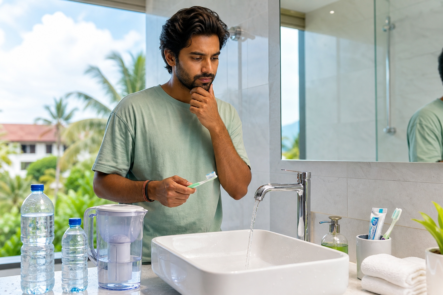 Can You Brush Your Teeth with Tap Water in Sri Lanka?